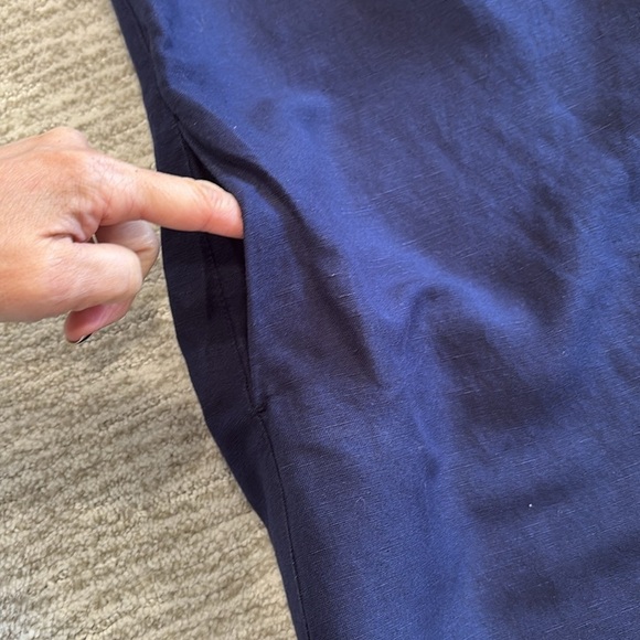 Tommy Bahama Navy Off-Shoulder Mini Dress - Picture 12 of 15